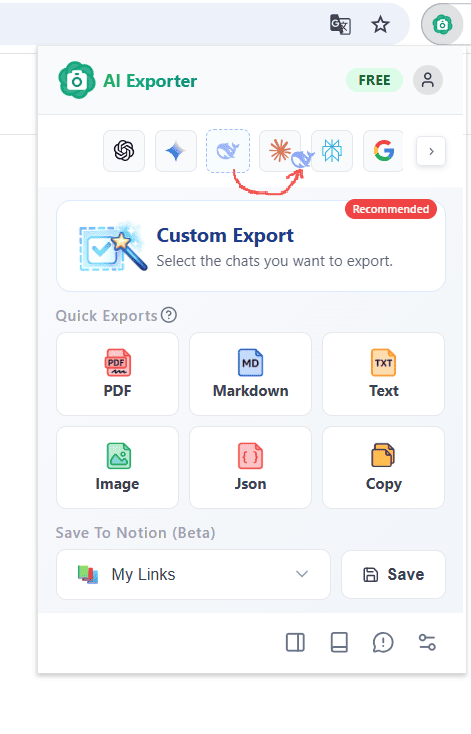 Reorder icons by dragging
